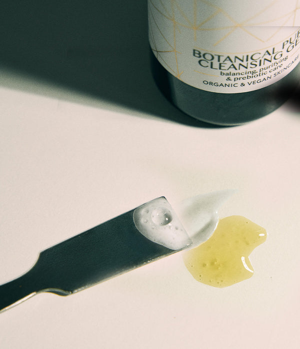 Gel limpiador facial con prebióticos y postbióticos