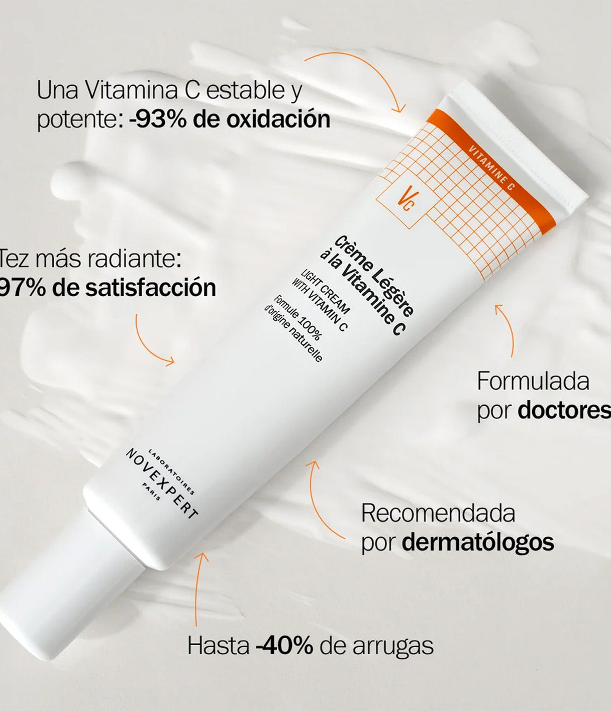 Crema ligera Vitamina C