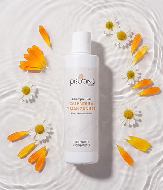 Champú-gel de Caléndula y Manzanilla