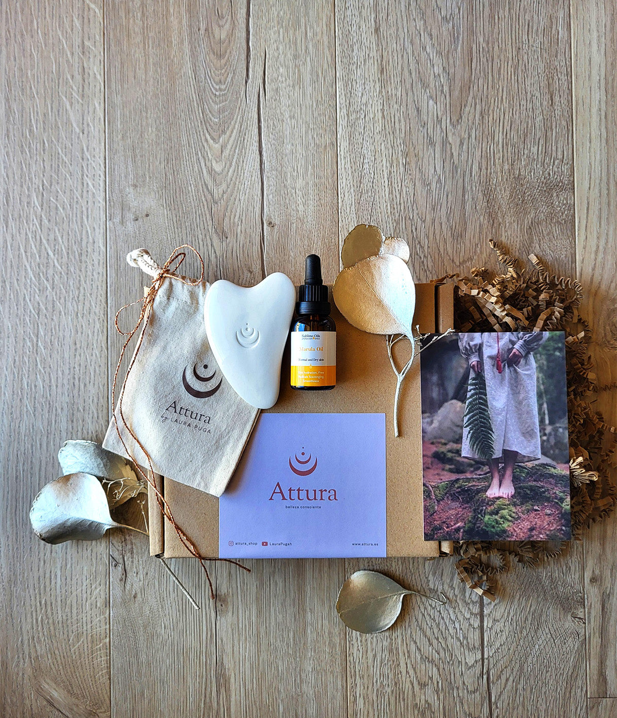 Pack Navidad Healty Gua Sha & Aceite Marula