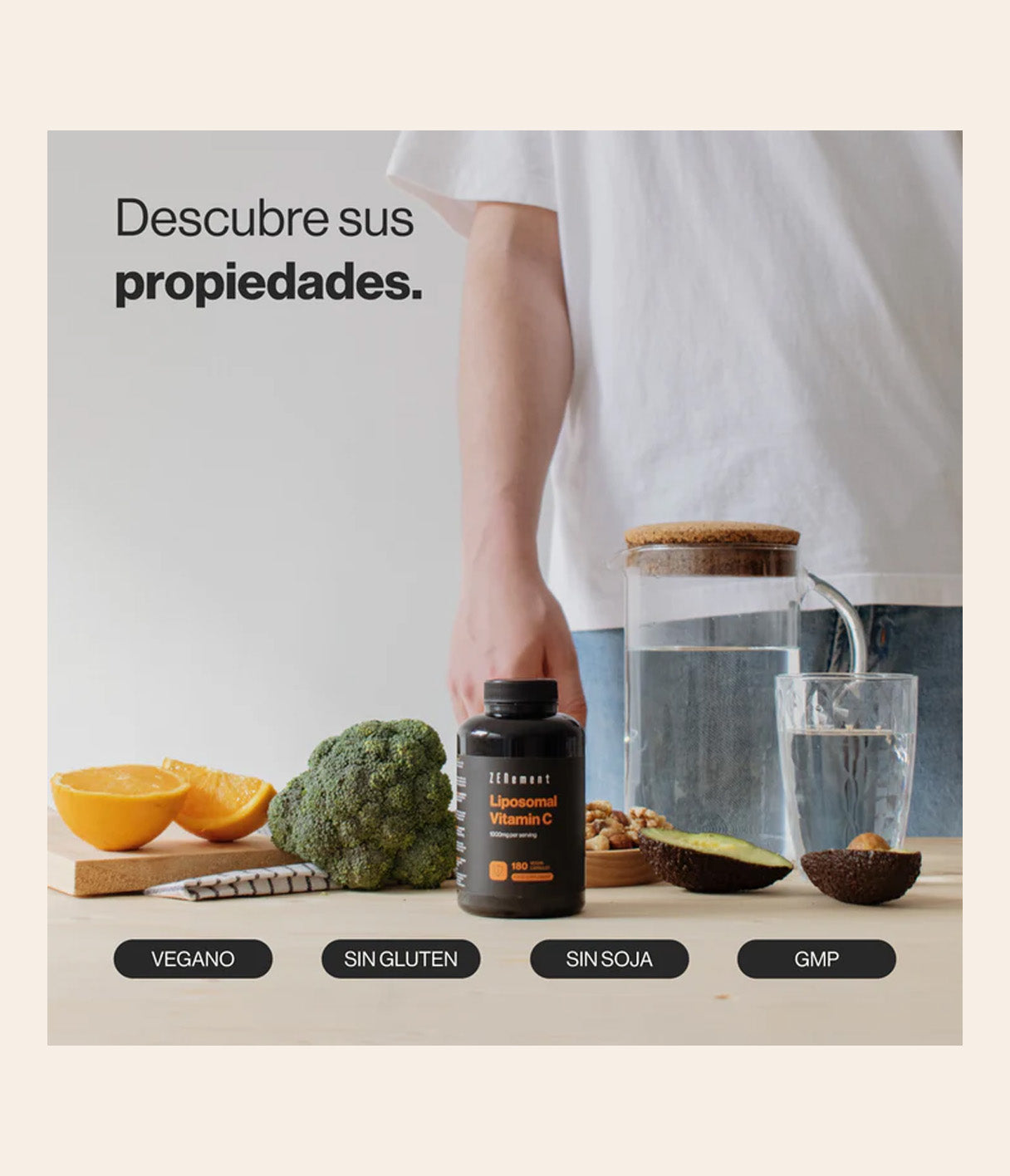 Vitamina C Liposomal 1000 mg por dosis