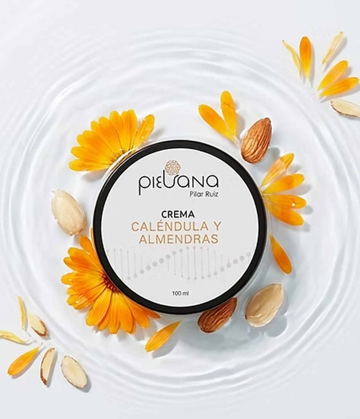 Crema de Caléndula y Almendras
