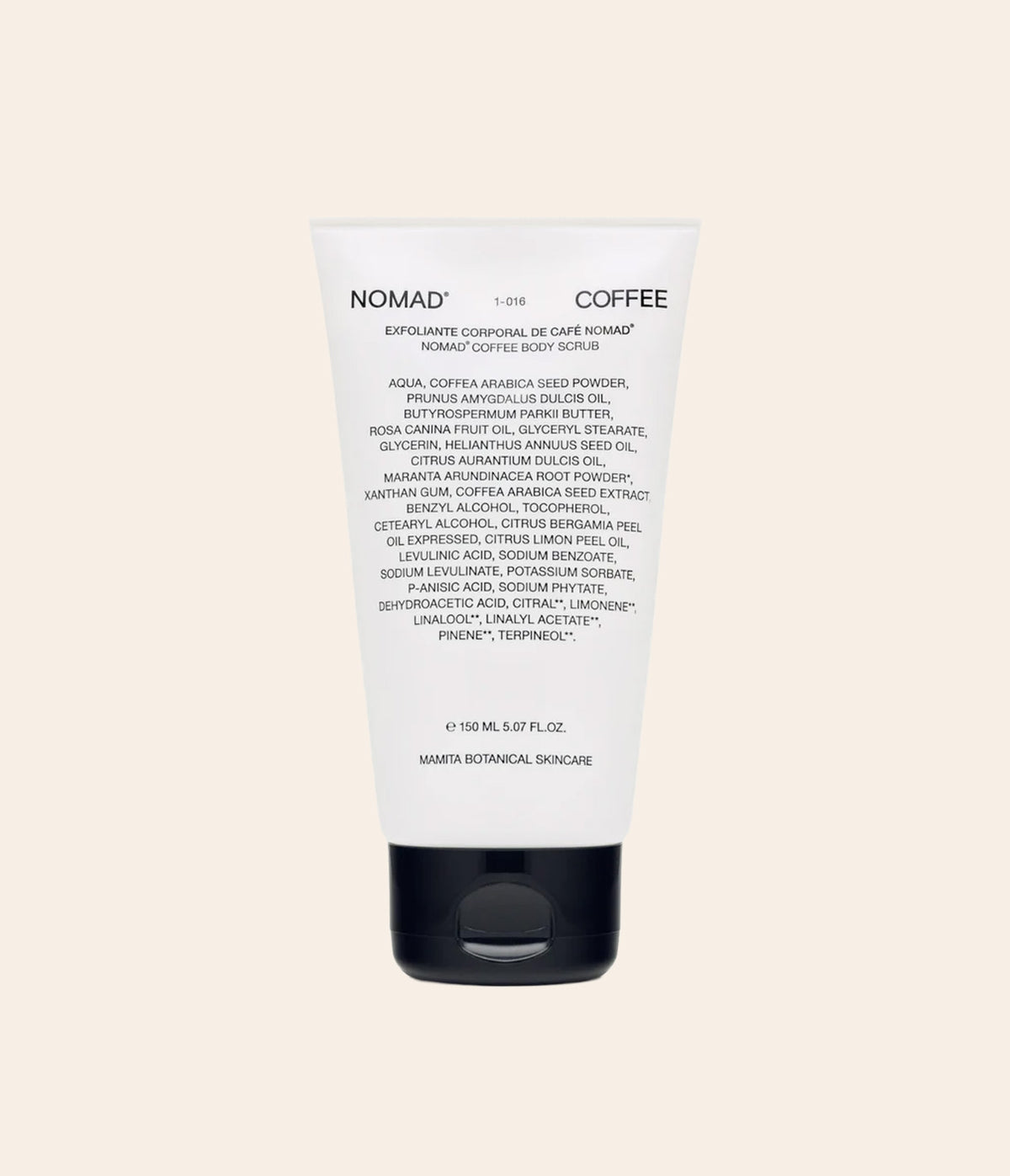 Exfoliante corporal de café nomad