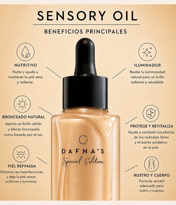 Sensory oil - facial y corporal
